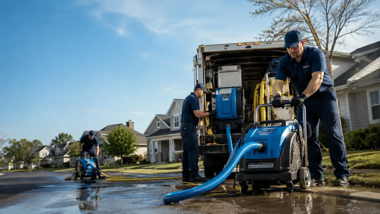 Flood Damage Cleanup in Leslie, WV